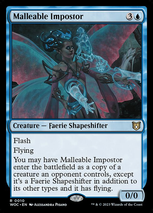 Malleable Impostor - Commander: Wilds of Eldraine
