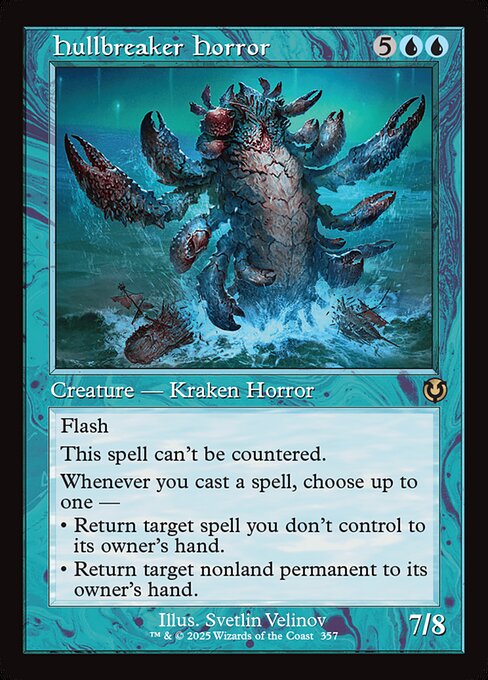 Hullbreaker Horror (Retro Frame) (Foil) - Innistrad Remastered
