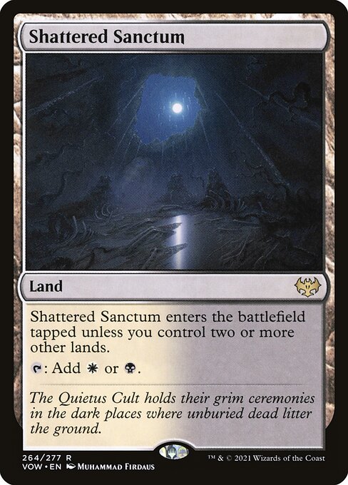 Shattered Sanctum (Foil) - Innistrad: Crimson Vow