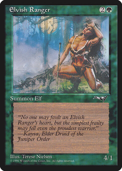 Elvish Ranger (Female) - Alliances