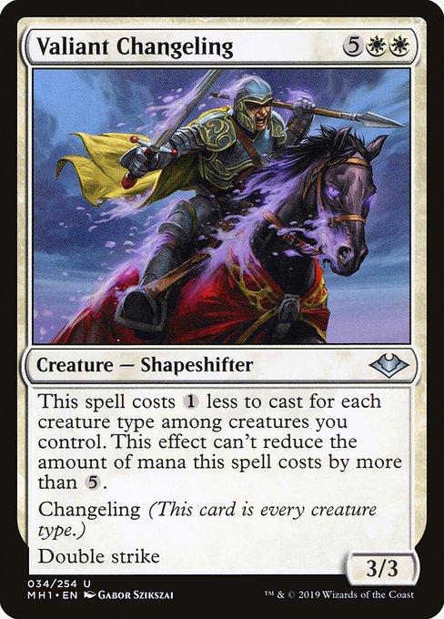Valiant Changeling - Modern Horizons
