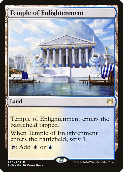 Temple of Enlightenment (Foil) - Theros Beyond Death