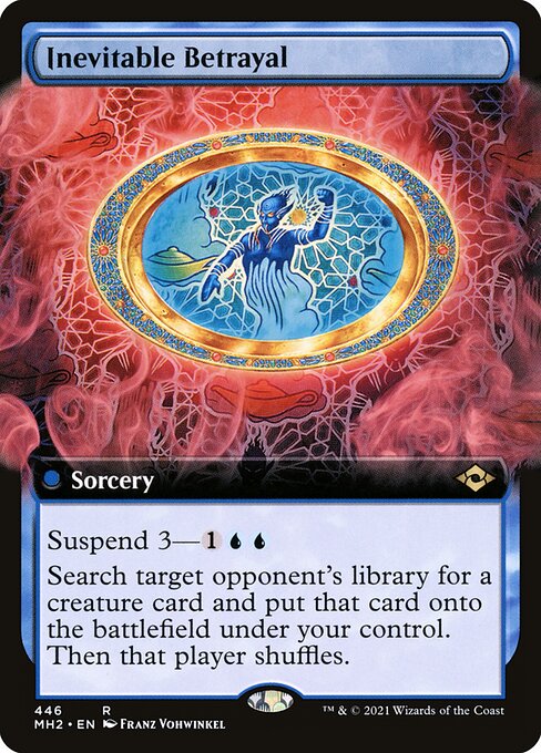 Inevitable Betrayal (Extended Art) (Foil) - Modern Horizons 2