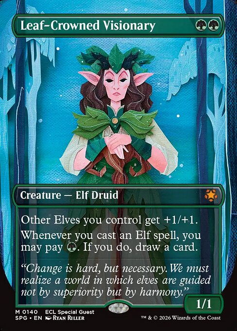 Leaf-Crowned Visionary (Borderless) - Special Guests