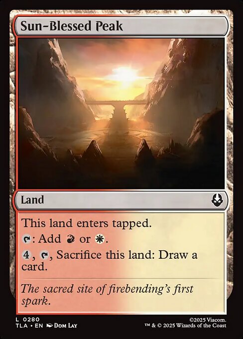 Sun-Blessed Peak - Avatar: The Last Airbender