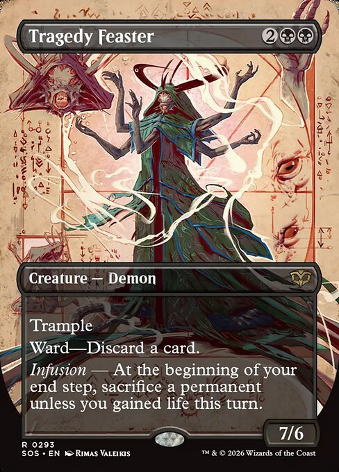 Tragedy Feaster (Borderless) - Secrets of Strixhaven