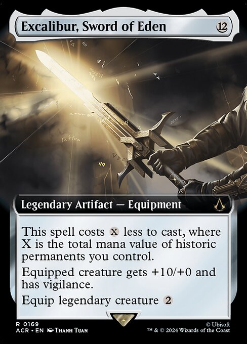 Excalibur, Sword of Eden (Extended Art) - Universes Beyond: Assassin's Creed