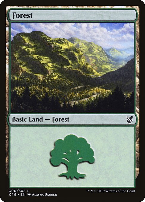 Forest (300) - Commander 2019