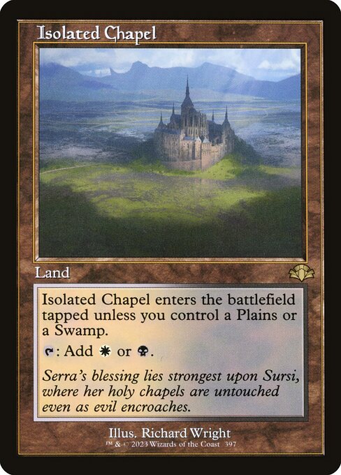 Isolated Chapel (Retro Frame) - Dominaria Remastered