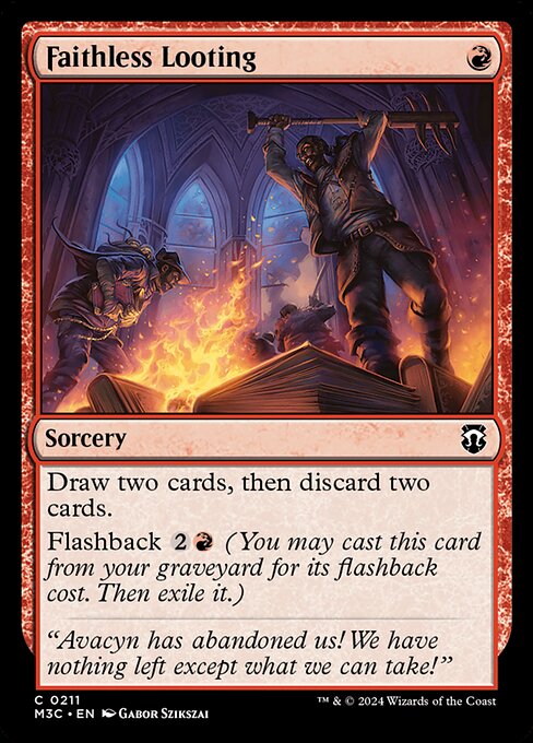Faithless Looting - Commander: Modern Horizons 3