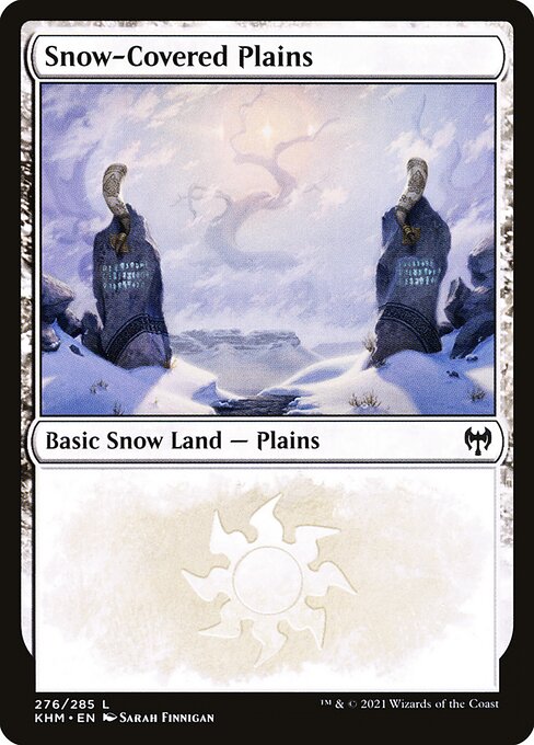 Snow-Covered Plains (276) (Foil) - Kaldheim