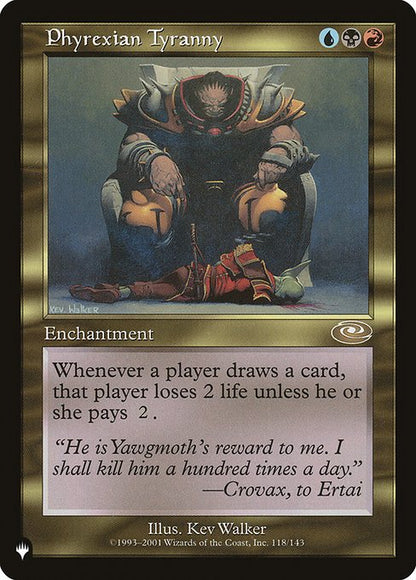 Phyrexian Tyranny - The List Reprints