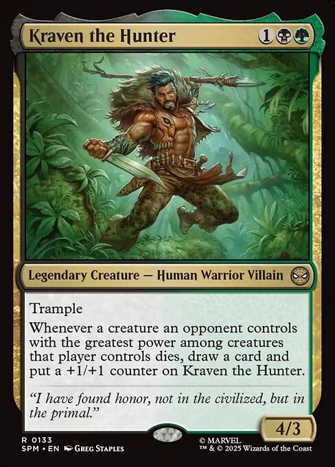 Kraven the Hunter (Foil) - Marvel's Spider-Man