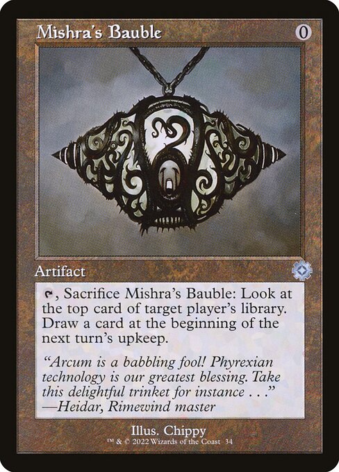 Mishra's Bauble - The Brothers' War: Retro Frame Artifacts