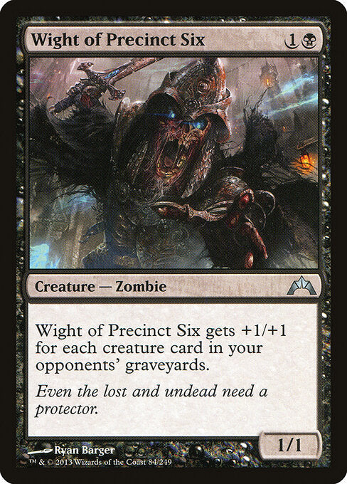 Wight of Precinct Six (Foil) - Gatecrash