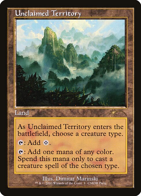 Unclaimed Territory (Retro Frame) - WPN & Gateway Promos