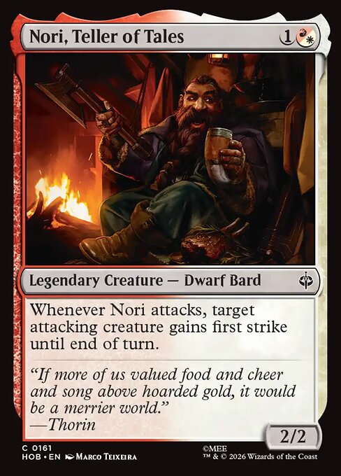 Nori, Teller of Tales (Foil) - The Hobbit