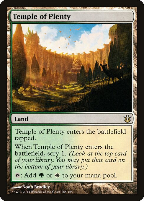 Temple of Plenty (Foil) - Born of the Gods