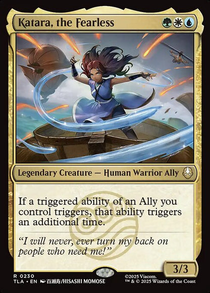 Katara, the Fearless (Foil) - Avatar: The Last Airbender
