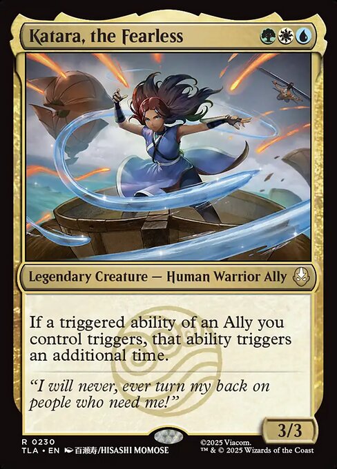 Katara, the Fearless (Foil) - Avatar: The Last Airbender