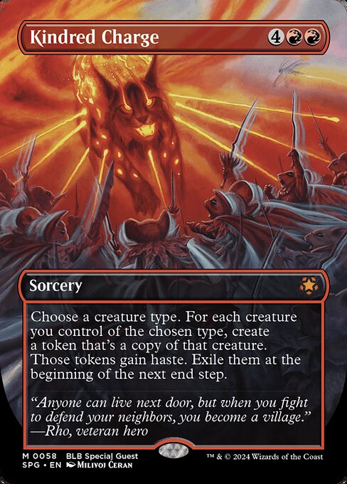 Kindred Charge (Borderless) - Special Guests