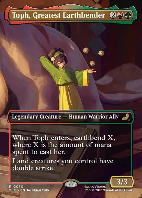 Toph, Greatest Earthbender (Borderless) - Avatar: The Last Airbender: Eternal-Legal