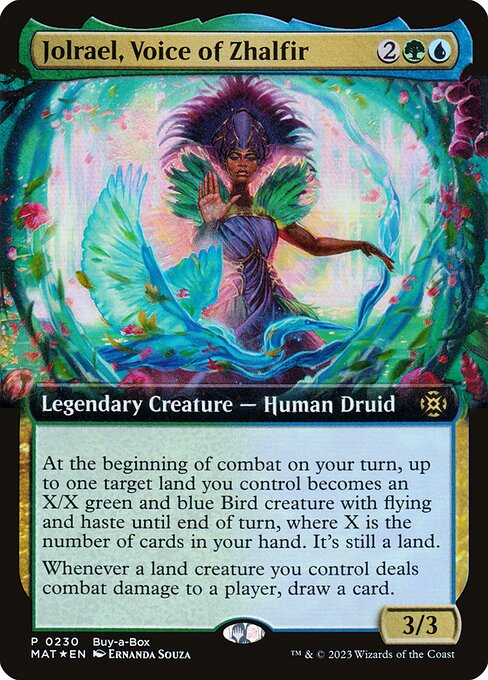 Jolrael, Voice of Zhalfir (Foil) - Buy-A-Box Promos