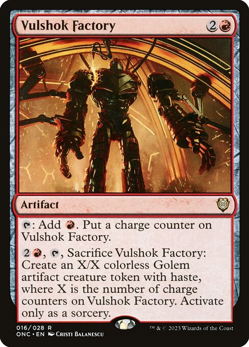 Vulshok Factory - Commander: Phyrexia: All Will Be One