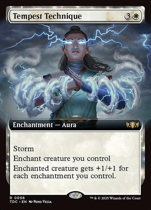 Tempest Technique (Extended Art) - Commander: Tarkir: Dragonstorm