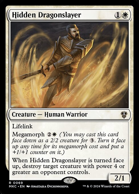 Hidden Dragonslayer - Commander: Murders at Karlov Manor