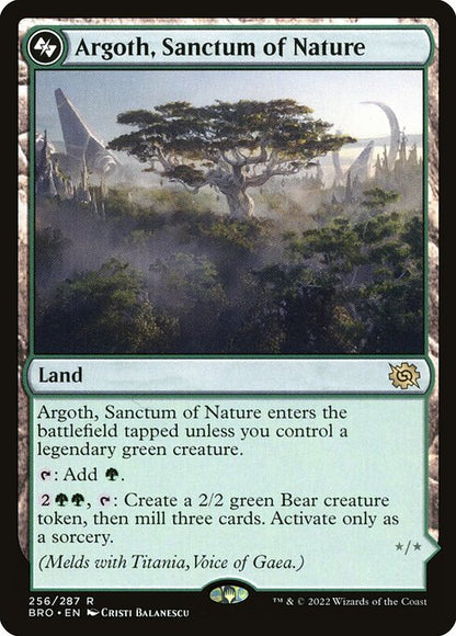 Argoth, Sanctum of Nature - The Brothers' War