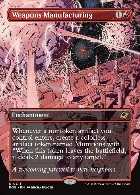 Weapons Manufacturing (Borderless) - Edge of Eternities