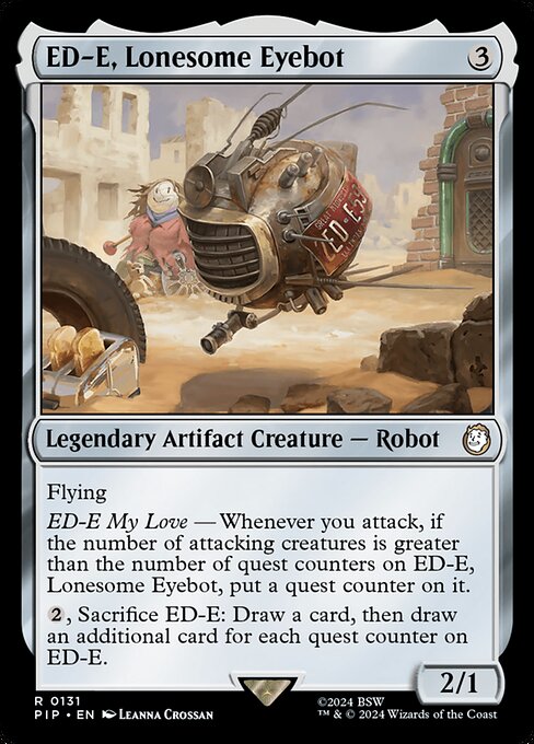 ED-E, Lonesome Eyebot - Universes Beyond: Fallout