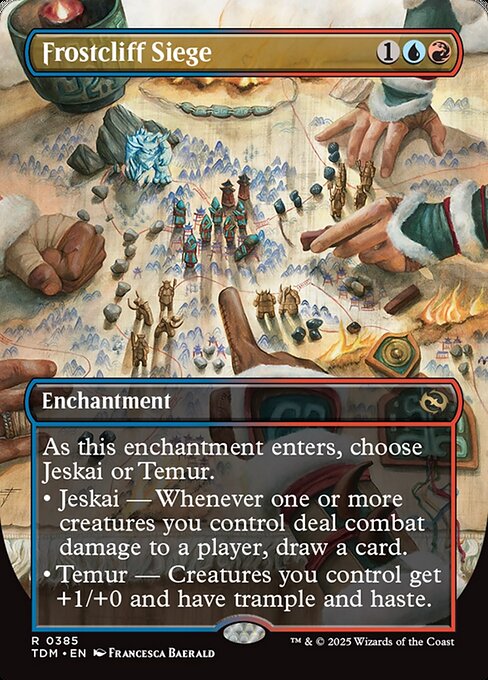 Frostcliff Siege (Borderless) - Tarkir: Dragonstorm
