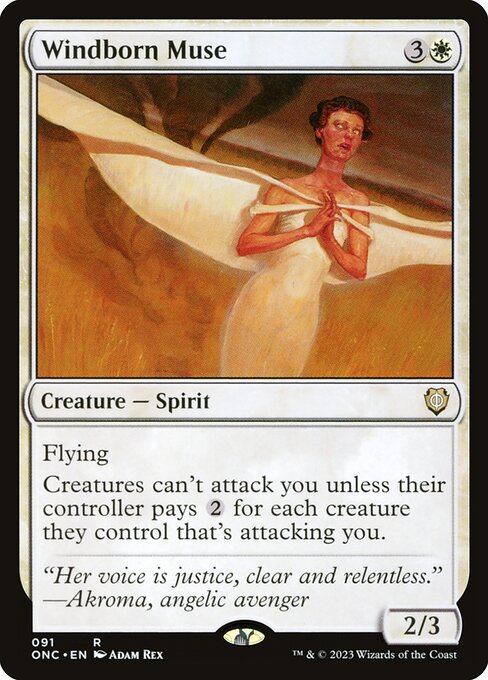 Windborn Muse - Commander: Phyrexia: All Will Be One