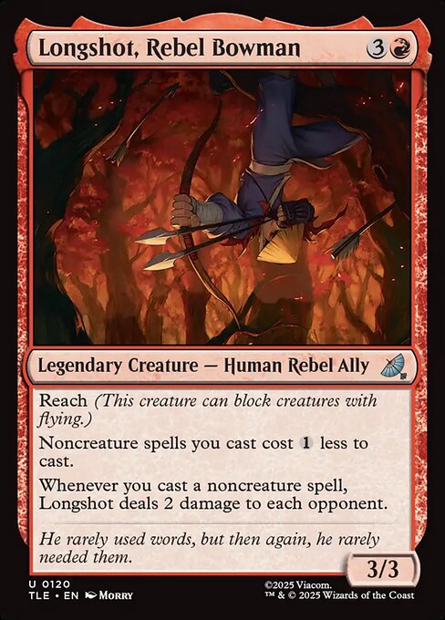 Longshot, Rebel Bowman - Avatar: The Last Airbender: Eternal-Legal