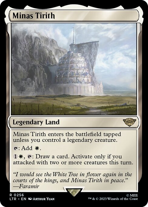 Minas Tirith (Foil) - Universes Beyond: The Lord of the Rings: Tales of Middle-earth