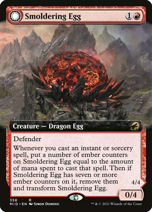 Smoldering Egg - Innistrad: Midnight Hunt