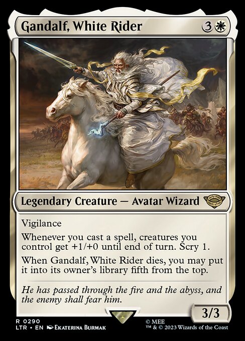 Gandalf, White Rider - Universes Beyond: The Lord of the Rings: Tales of Middle-earth