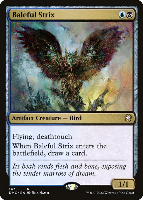 Baleful Strix - Commander: Dominaria United