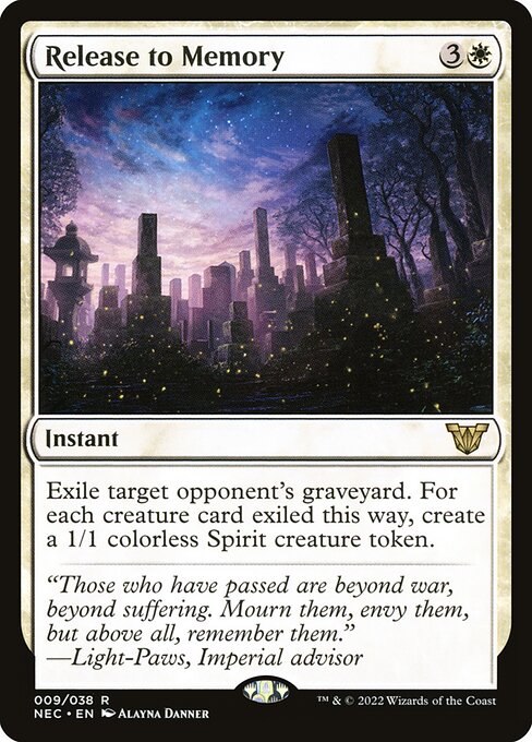 Release to Memory - Commander: Kamigawa: Neon Dynasty