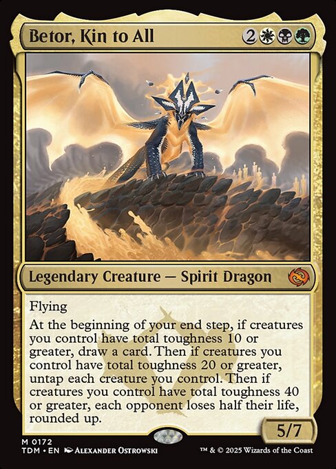 Betor, Kin to All (Foil) - Tarkir: Dragonstorm