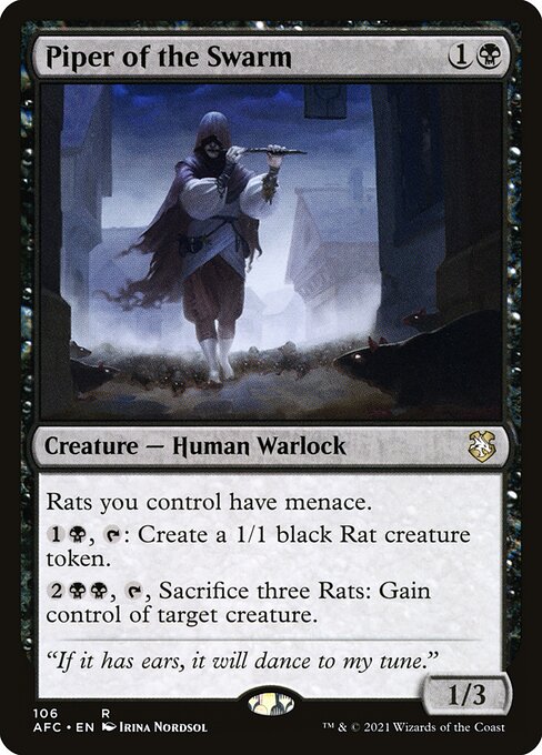 Piper of the Swarm (ELD Bundle) (Foil) - Unique and Miscellaneous Promos