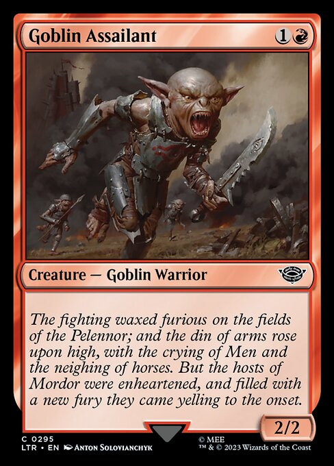 Goblin Assailant - Universes Beyond: The Lord of the Rings: Tales of Middle-earth
