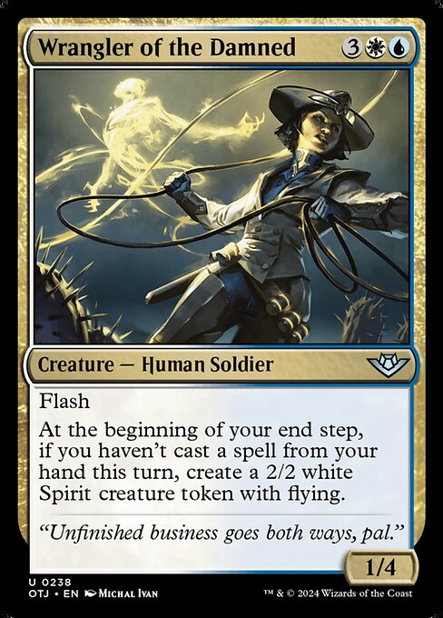 Wrangler of the Damned (Foil) - Outlaws of Thunder Junction
