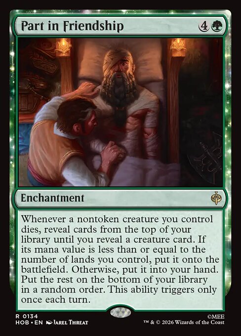 Part in Friendship (Foil) - The Hobbit