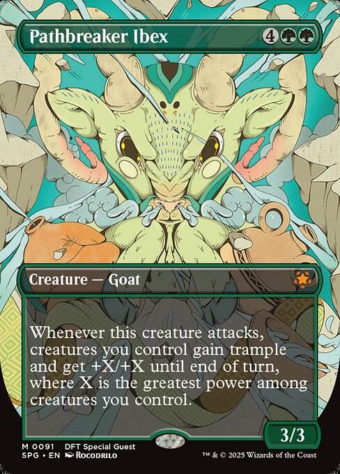 Pathbreaker Ibex (Borderless) (Foil) - Special Guests