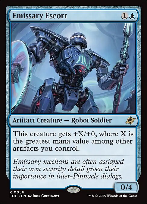 Emissary Escort (Foil) - Edge of Eternities