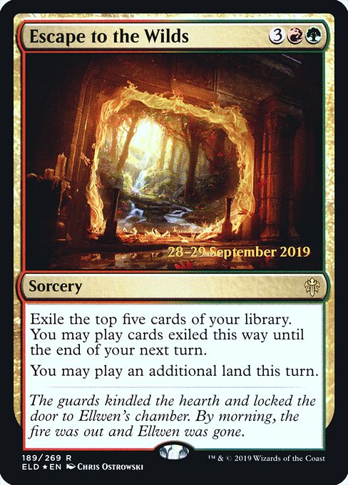 Escape to the Wilds - Prerelease Cards