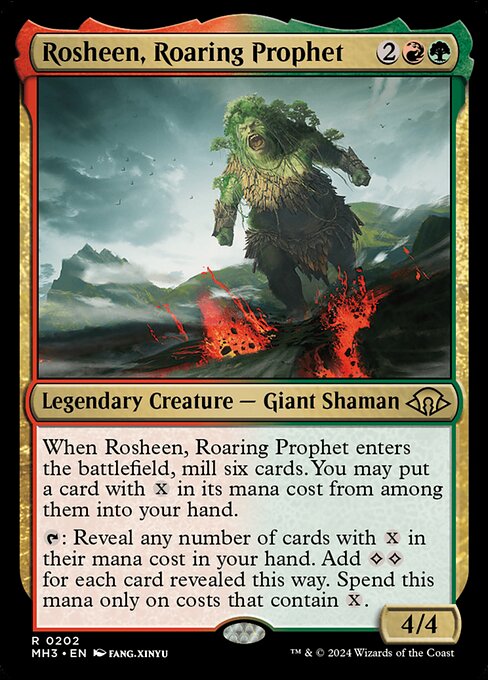 Rosheen, Roaring Prophet (Foil) - Modern Horizons 3